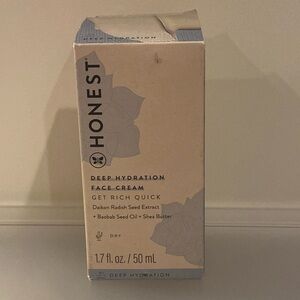 Honest Company deep hydration face cream